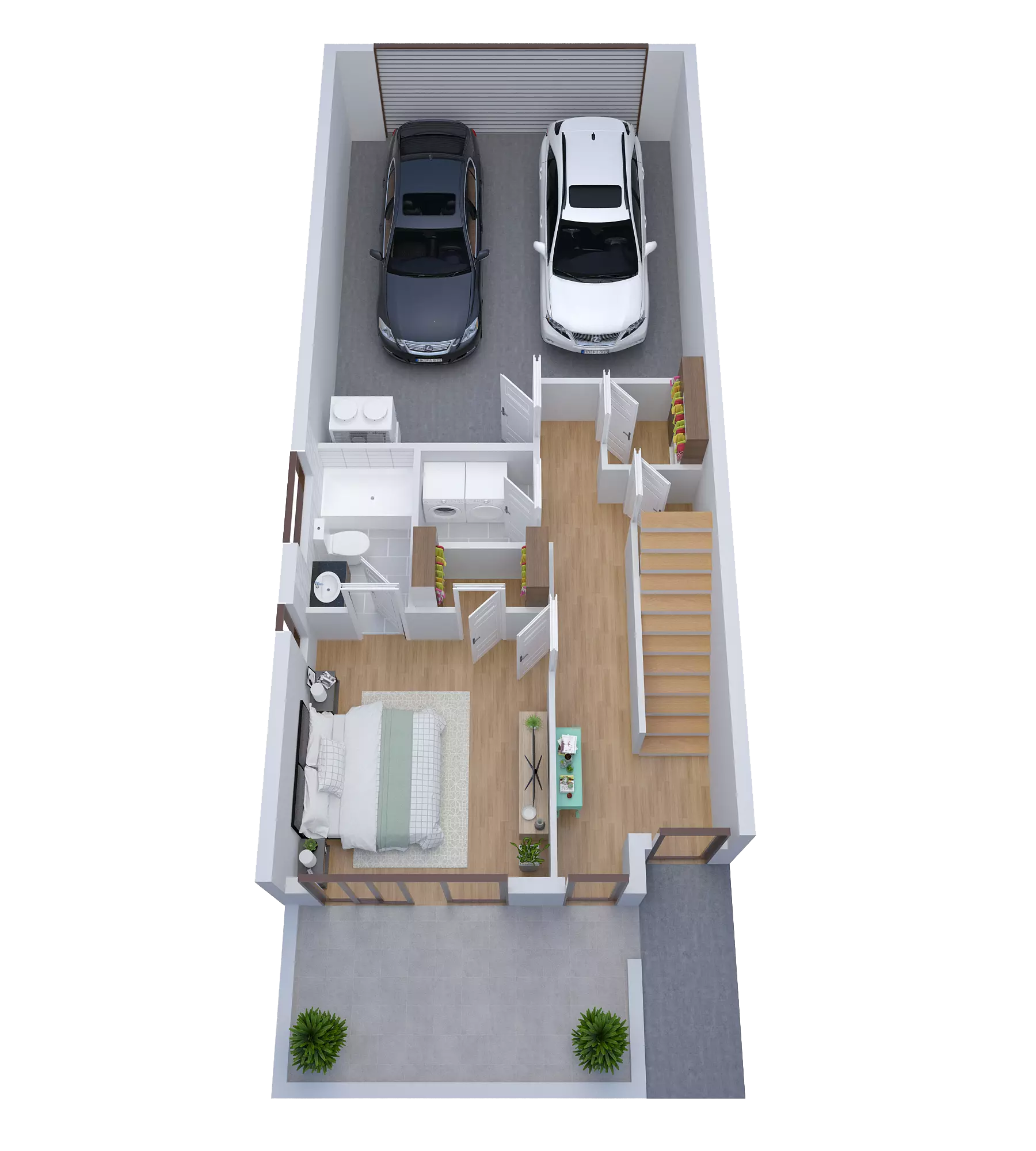 Townhouse Unit A - 1st floor